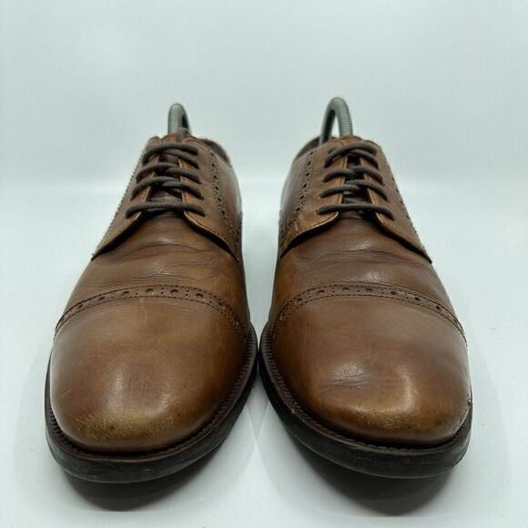 Cole Haan Grand OS Watson Men’s Size 9.5 M Brown Leather Oxford Shoes C26146 main image 7